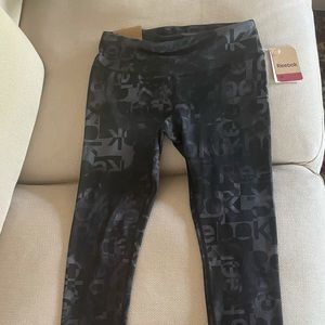 Reebok Skinny Sport Mid-Rise Training Leggings